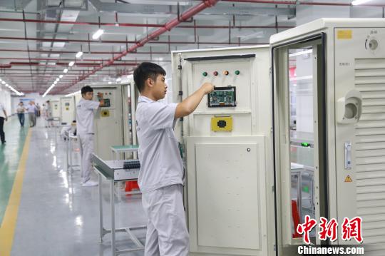 中馬欽州產業園科藝新能源充電樁正式面市