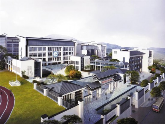 深圳宝安中学(集团)实验学校徽派风格校园超美