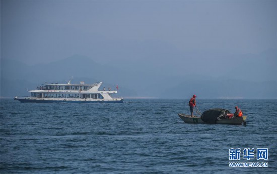 (环境)(5)千岛湖“公益船队”共护“一湖碧水”