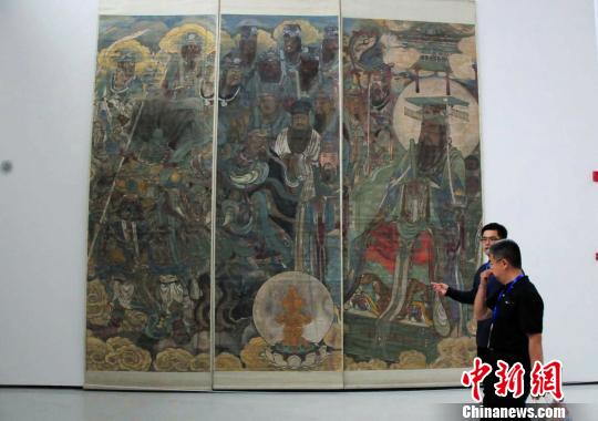 千年壁画复制与修复研究展亮相四川美术学院