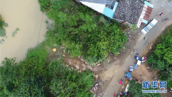 （關注“山竹”）（9）廣東陽江受災嚴重 救災重建工作正在進行