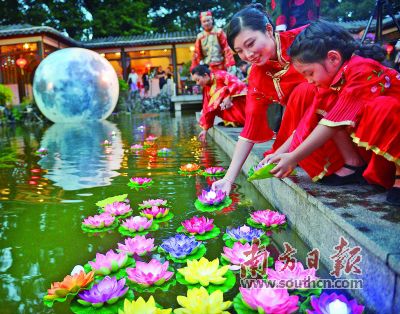 广州：农家赏月成中秋假期旅游新热点