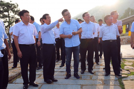 日照市委书记齐家滨到岚山区调研特色小镇建设