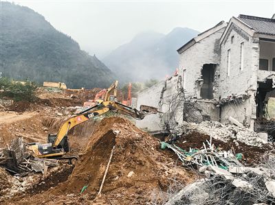 鄠邑区累计拆除违建390宗677处 拆除违建总面