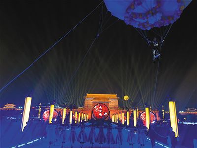 西安城墙多项精彩活动献礼国庆节