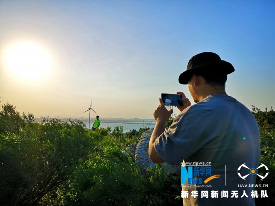 福建惠安风车岛:海天一色 诗意唯美