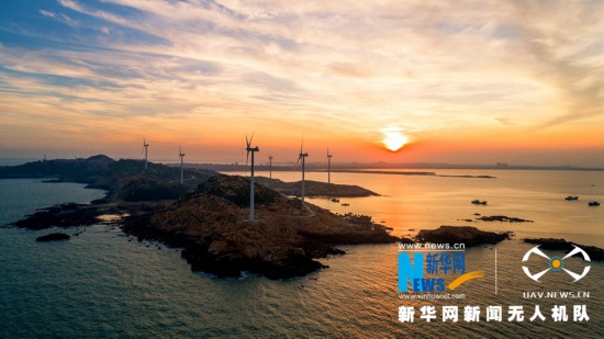 福建惠安风车岛:海天一色 诗意唯美