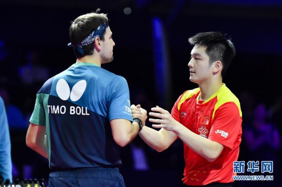 乒乓球男子世界杯:樊振东夺冠