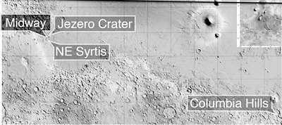 “火星2020”探测车，你要在哪里着陆