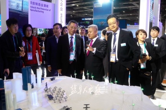 盐城组团参加中国国际进口博览会 共享发展机遇