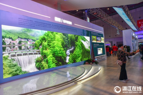动态版绿水青山图向世界展示湖州安吉