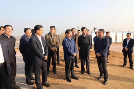 日照市委书记齐家滨开展巡河巡湖工作