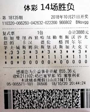 沙巴体育结算错误复式防冷擒竞猜百万!两地彩友“有策略”