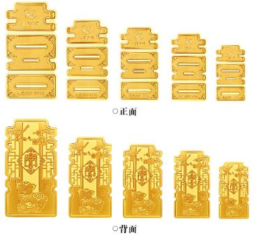 中國金幣推出豬年生肖喜字形紀念章