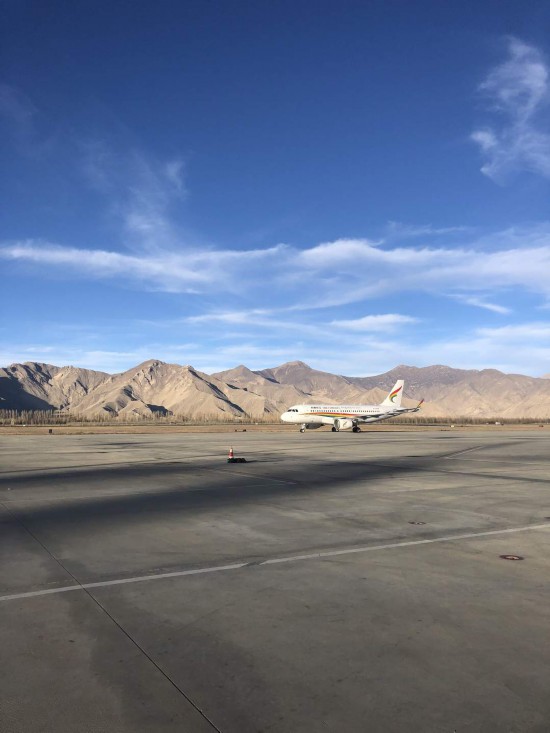 西藏航空迎来第三十一架新飞机