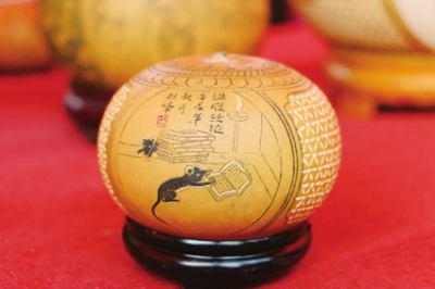 葫芦文化艺术节参展作品“满腹经纶”