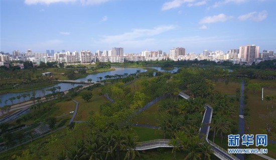 （图文互动）（3）海南海口：湿地如画城中绘