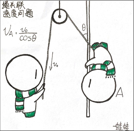 杭州高中女生灵感一现冷冰冰数理化变成萌哒哒漫画