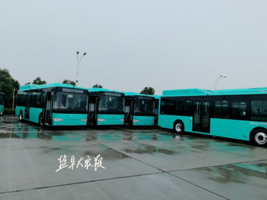 鹽城新增170輛新能源公交車五大設備保障乘客安全