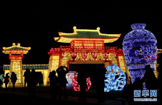 (国际)(1)纽约:观花灯迎新年