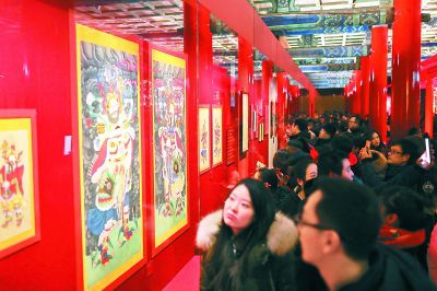 故宫首次还原清代过年场景