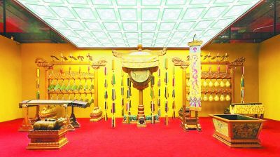 故宫首次还原清代过年场景