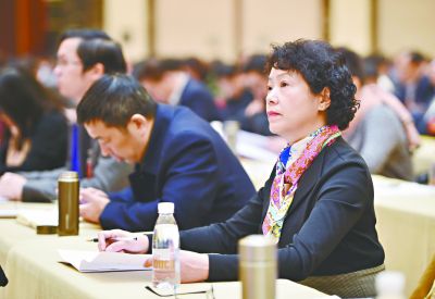 武汉市十四届人大四次会议举行第二次全体会议