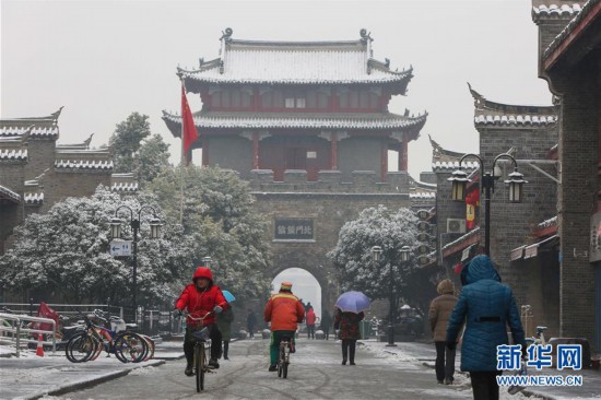 #(社会)(10)多地迎来降雪天气
