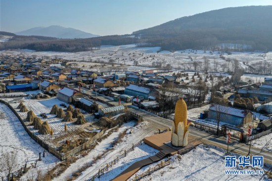 (社会)(1)吉林舒兰:小村屯的冰雪经济