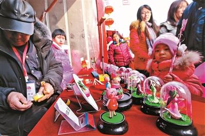 庙会新玩法！京津冀非遗传承人面对面“授艺”