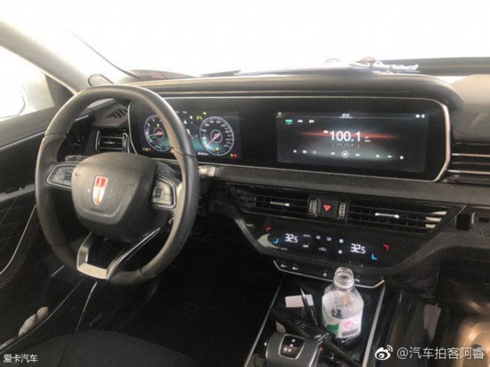 红旗HS5谍照曝光 中型SUV\/上半年上市