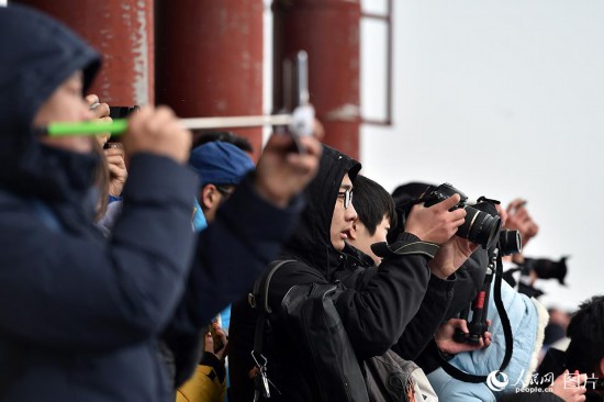 京城迎来今冬第三场雪