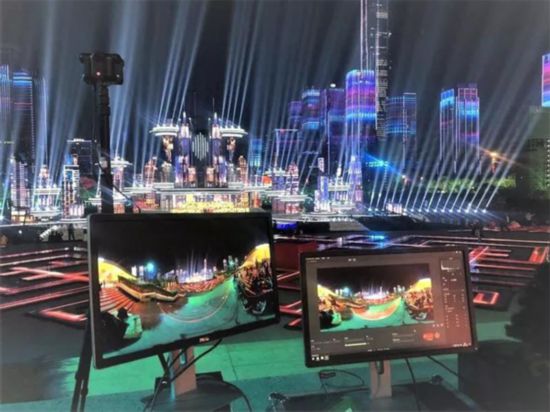 春晚深圳分会场5g vr直播现场