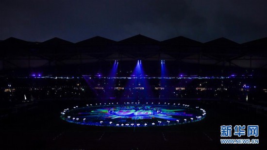 (体育)(1)足球--新赛季中超开幕式在深圳举行