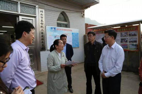 调研组一行到靖西市新靖基督教堂,了解当地基督教发展现状