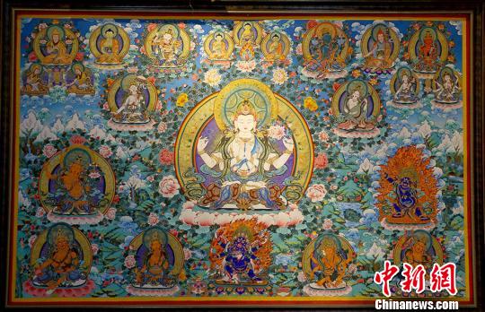 筆尖的蓬勃生機(jī)甘肅夏河唐卡成文化產(chǎn)業(yè)發(fā)展亮點(diǎn)
