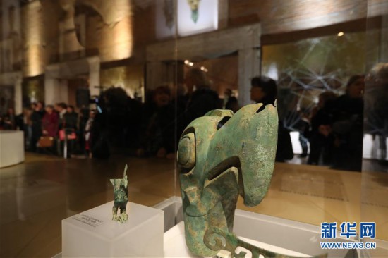 (国际·图文互动)(1)“三星堆:人与神的世界——四川古蜀文明特展”亮相罗马