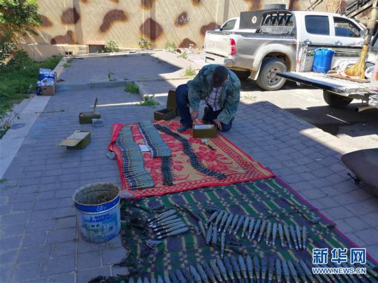 利比亚民族团结政府军队在的黎波里南部集结-