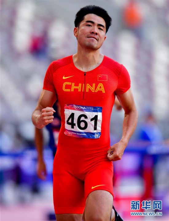 （體育）（2）田徑——多哈亞錦賽：謝文駿打破賽會紀錄並奪冠