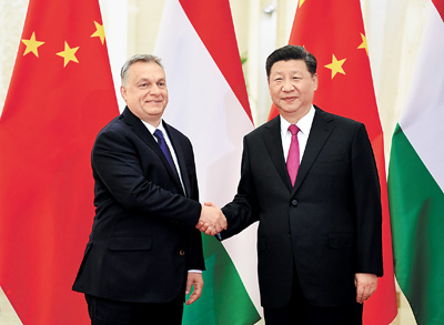 习近平分别会见出席第二届一带一路国际合作