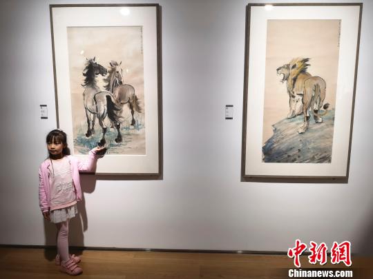 逾百幅徐悲鴻南洋時期藝術作品長沙展出