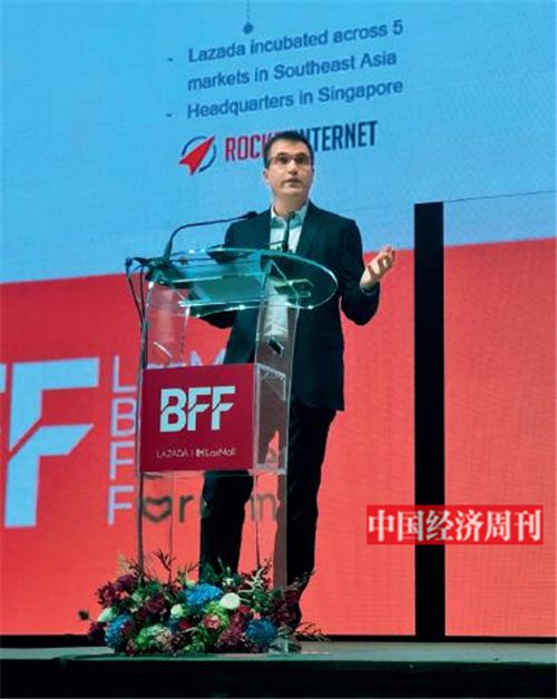 p72-2 Lazada 集團CEO 皮爾·彭龍 《中國經濟周刊》記者 孫冰I 攝
