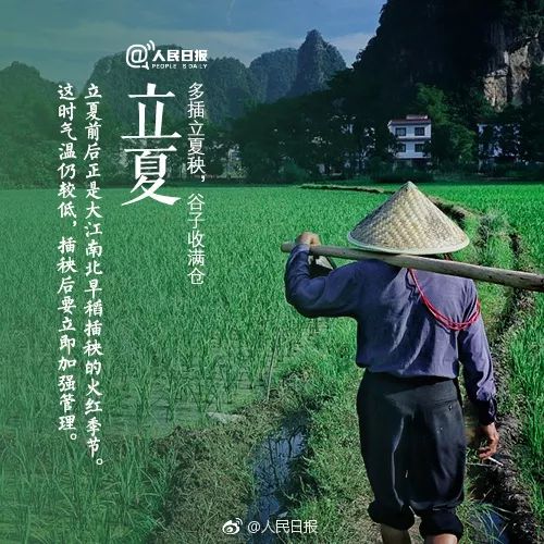 立夏斬風頭，薰風帶暑來 