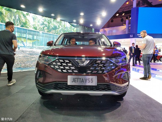 2019上海车展 捷达品牌VS5车型正式亮相