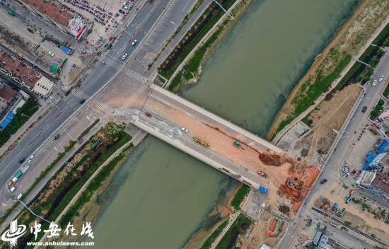 为引江济淮工程让道 肥西县内8座大桥正陆续拆除重建