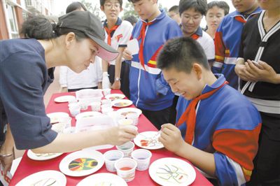 传统文化走进中学校园