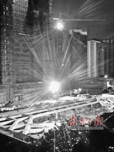 多次被投诉约谈，建筑工地缘何持续夜间施工？