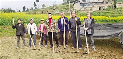 重庆南川：独臂青年成英豪 400亩荒山变青山