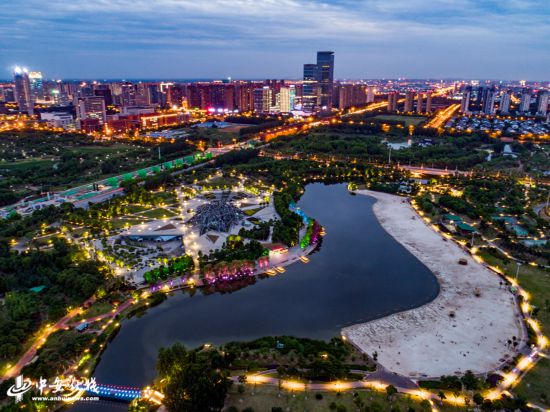 合肥:塘西河公园华丽转身