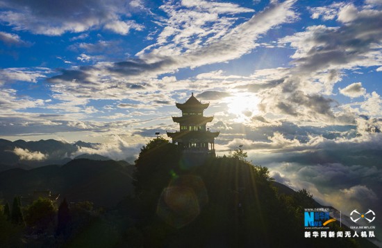 雨后云台寺 尽显夏日风情